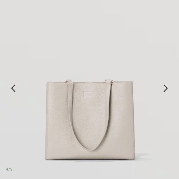 DAGNE DOVER ALLYN LEATHER TOTE - Picture 3 of 4